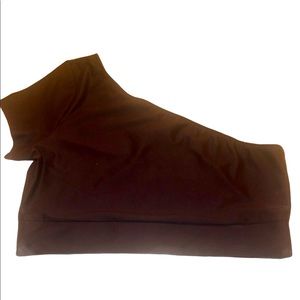 Victoria Sport crop top one shoulder sports bra